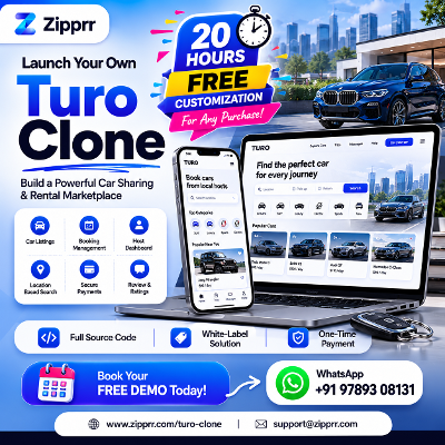 From Zero to Rental Empire: Zipprr's Turo Clone Software for First-Time Founders